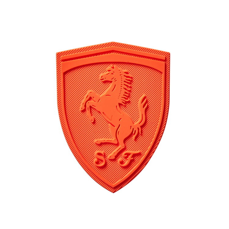 Grid-patterned rubber patch